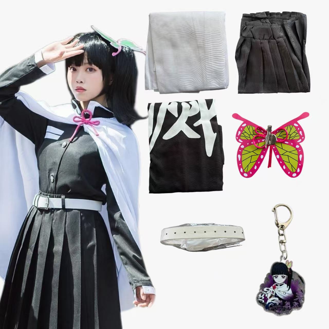 Anime Cosplay Tanjiro - Kostum Halloween Cosplay Tanjiro Nezuko Cosplay