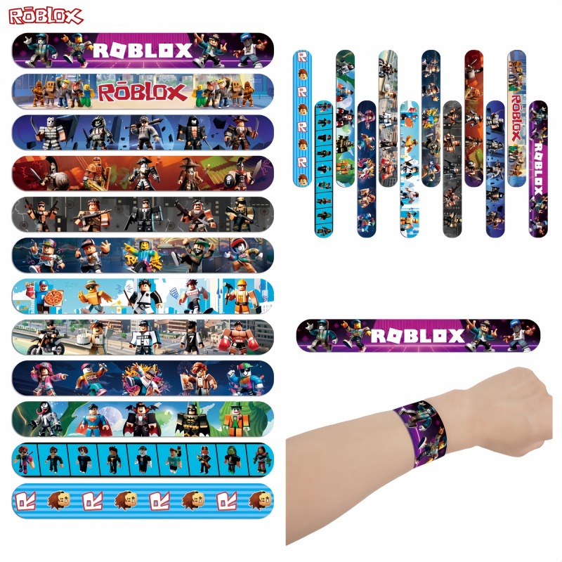 Anime Cosplay Roblox - 12/24 Buah Gelang Tepuk Elastis Permainan