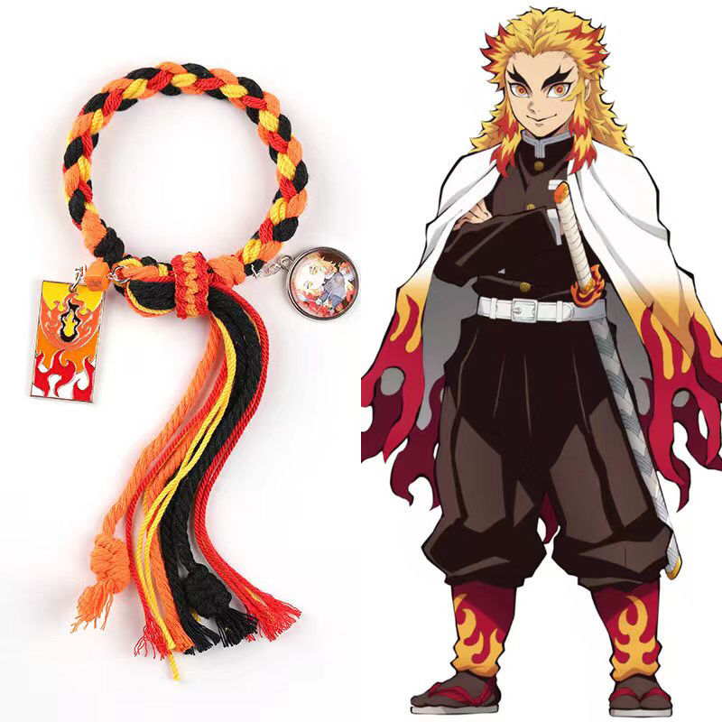 Anime Cosplay Tanjiro - Gelang Demon Slayer Tanjiro Shinobu Tokito
