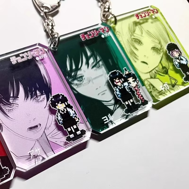 Anime Cosplay Makima - Gantungan Kunci Akrilik Anime Makima Mitaka