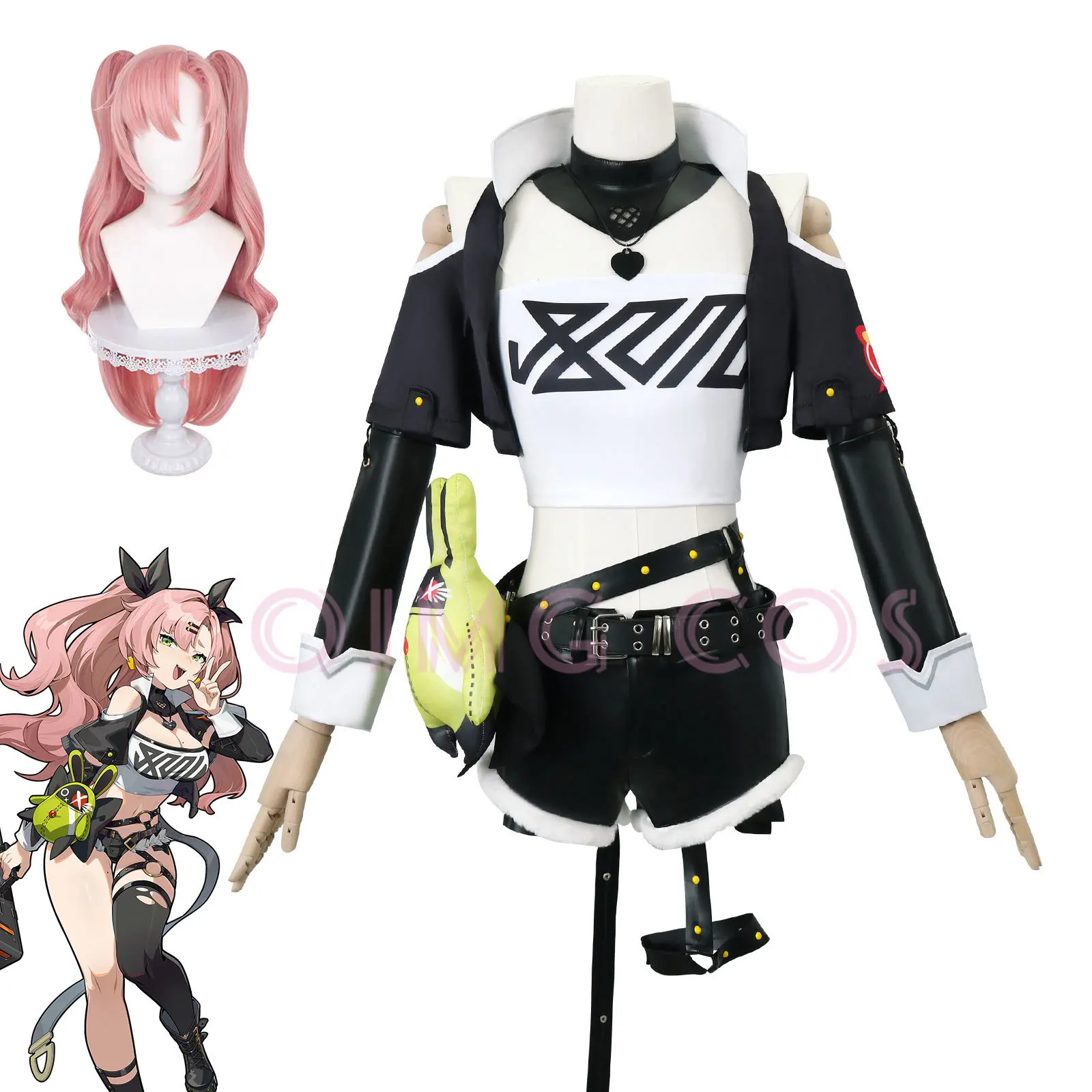 Anime Zero Cosplay - Nicole Demara Zenless Zone Zero Kostum
