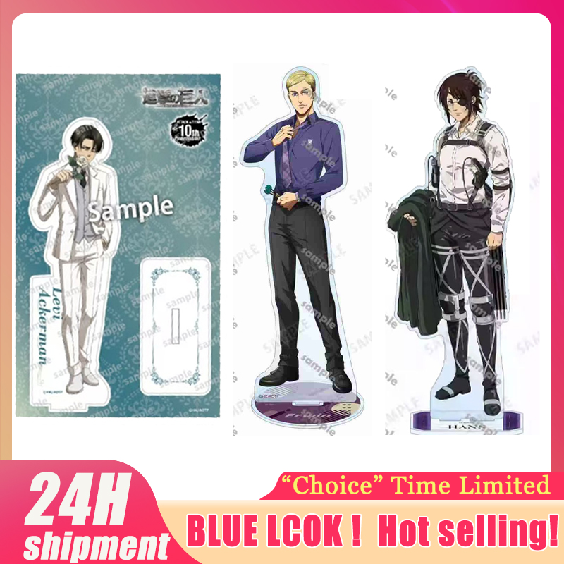 Anime Cosplay Props - Figur Akrilik Levi dari Attack on