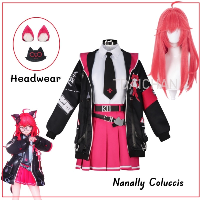 Anime Cosplay Cat - Kostum Cosplay Nanally Coluccis Neverness To