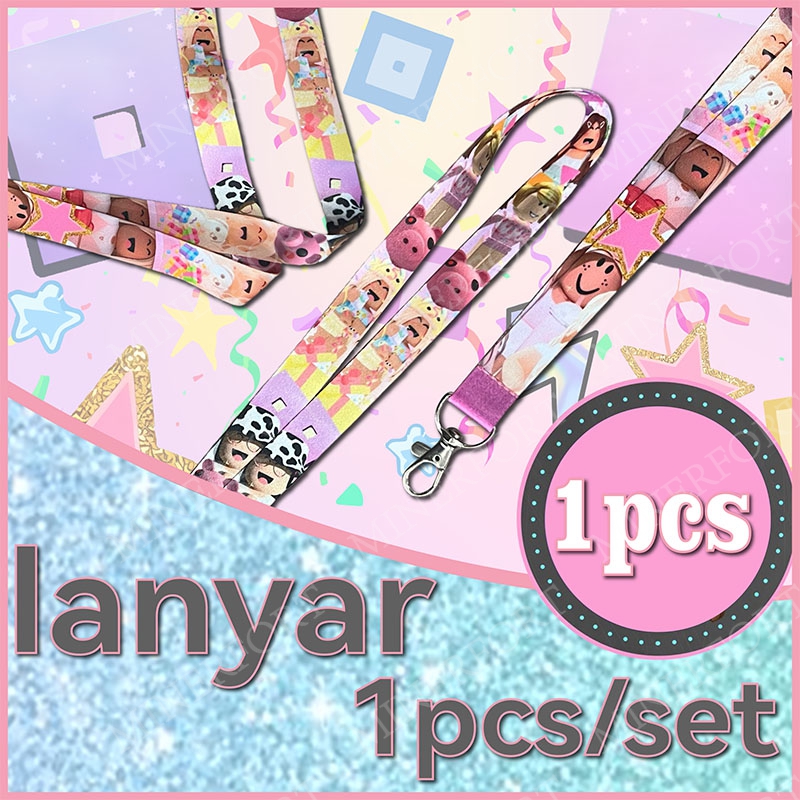 Anime Cosplay Roblox - Roblox Girl Lanyard Anime Hal-Hal Lucu