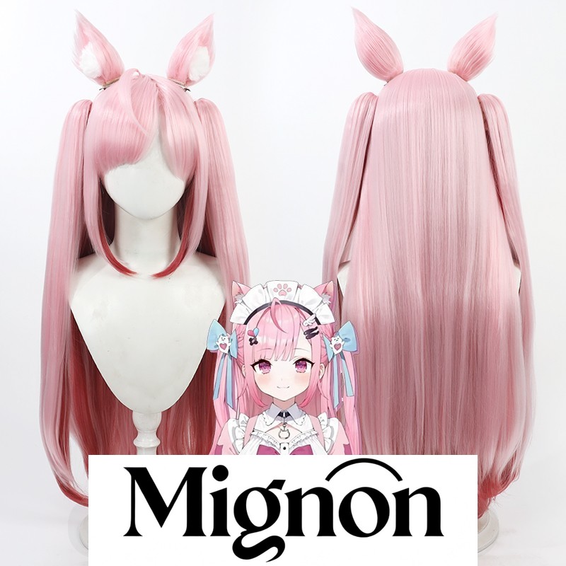 Wig cosplay VTuber Yuki Kinasa - Cosplay Anime Yuki ulasan dan harga