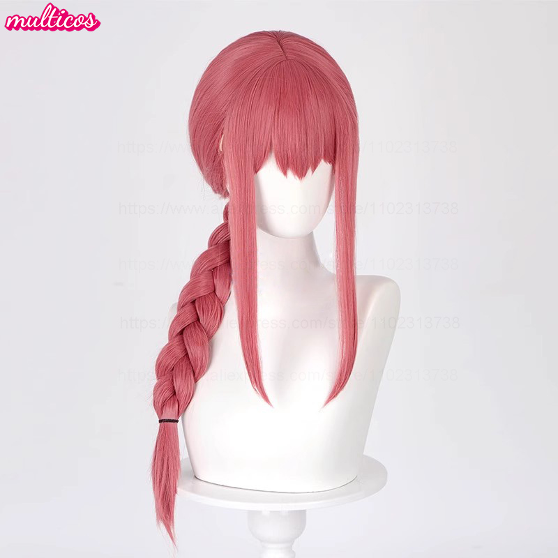 Wig Cosplay Makima Kualitas Ti - Anime Cosplay Makima ulasan dan harga