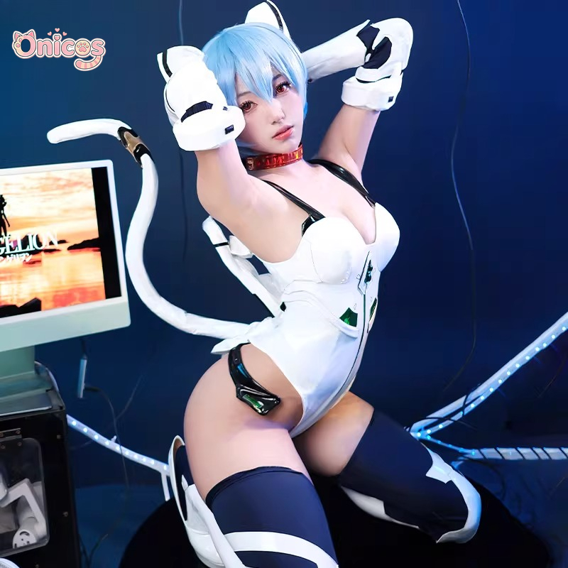 Kostum Cosplay Anime Ayanami R - Anime Cosplay Cat ulasan dan harga