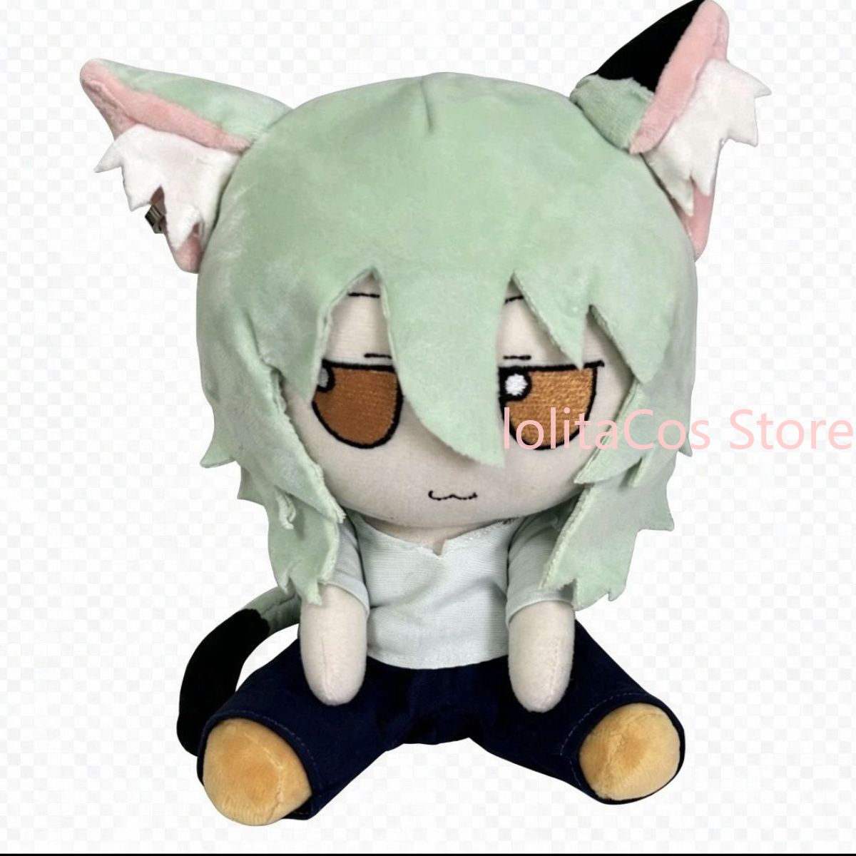 Boneka Plush Chainsmoker Cat Y - Anime Cosplay Cat ulasan dan harga