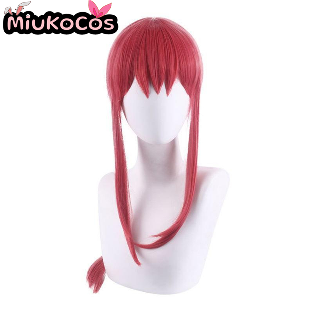 TERSEDIA Wig Cosplay Makima Mi - Anime Cosplay Makima ulasan dan harga