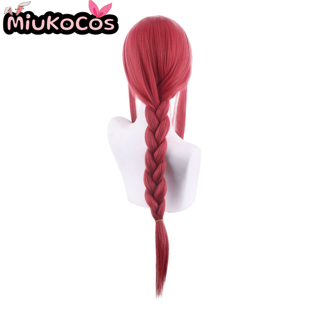 TERSEDIA Wig Cosplay Makima Mi - Anime Cosplay Makima ulasan dan harga