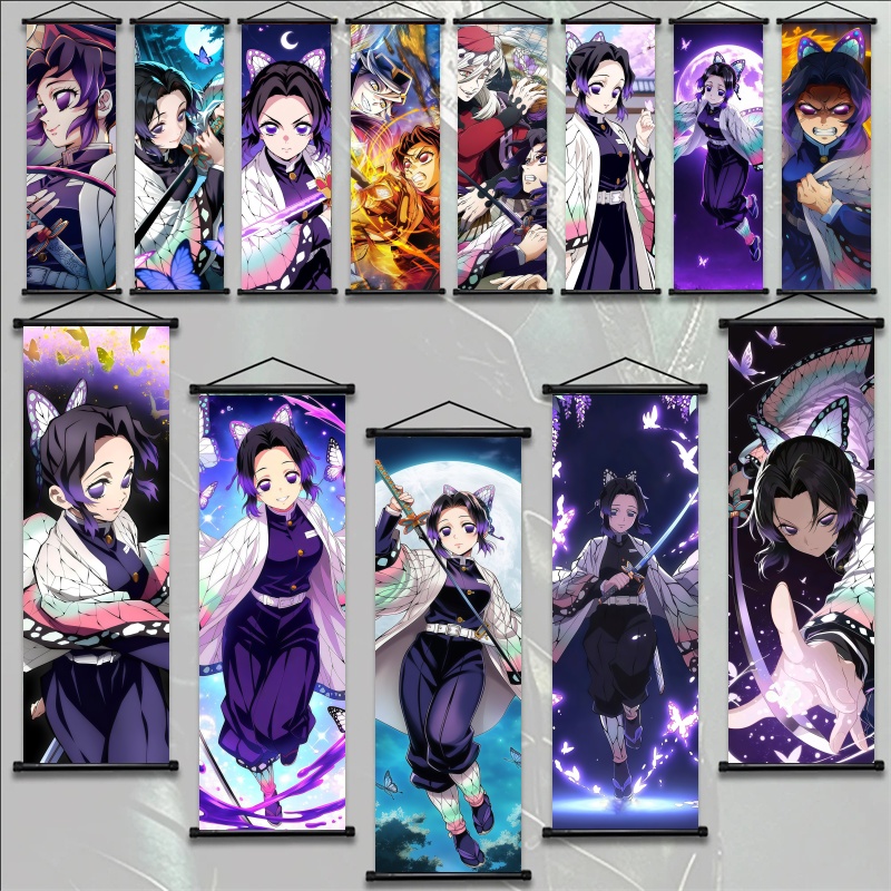 Shinobu Kocho Demon Slayer Art - Anime Cosplay Props ulasan dan harga