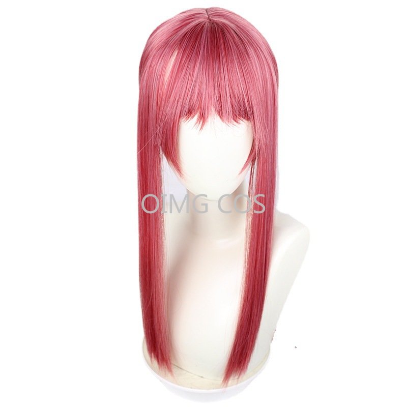 Wig Cosplay Anime Chainsaw Man - Anime Cosplay Makima ulasan dan harga