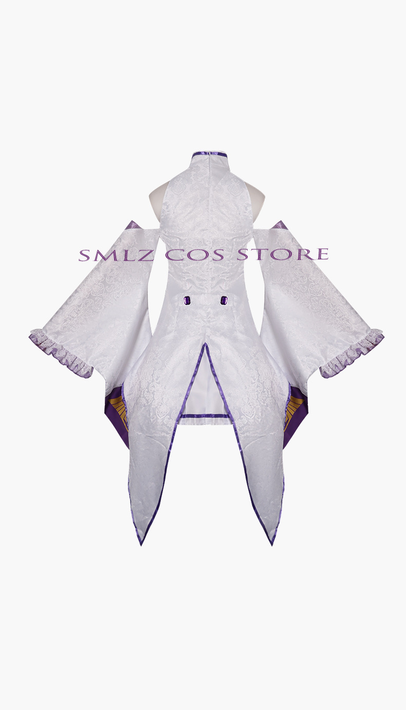 Kostum Cosplay Emilia Anime Re - Anime Zero Cosplay ulasan dan harga