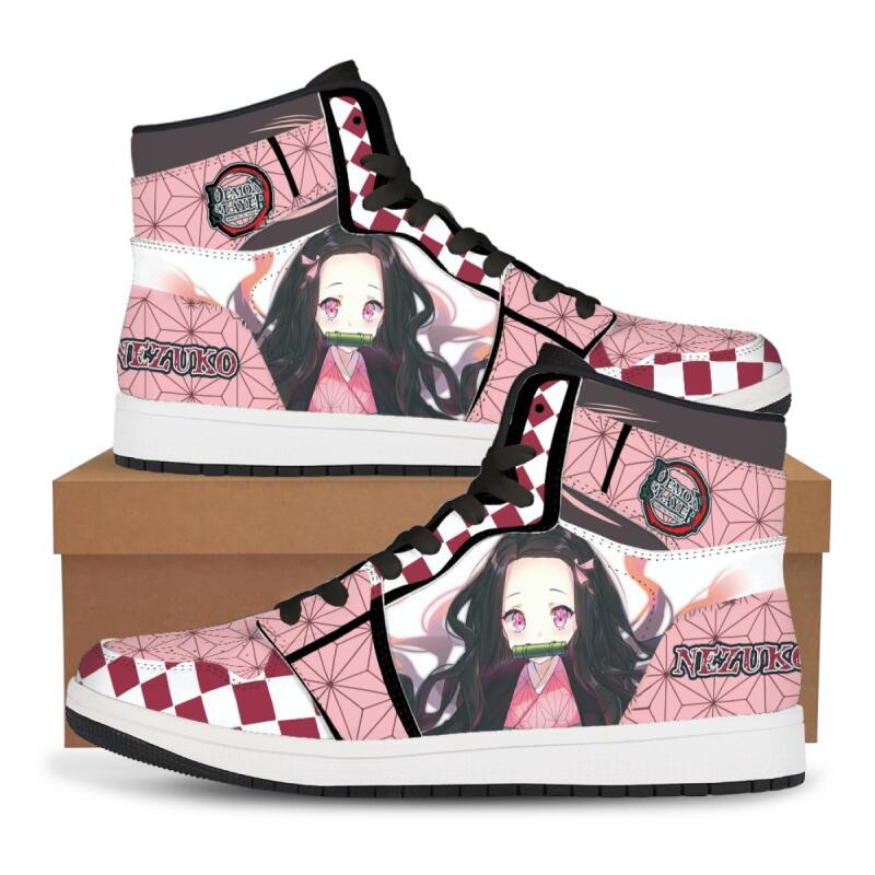 Sepatu Kustom Demon Slayer Ani - Anime Cosplay Tanjiro ulasan dan harga