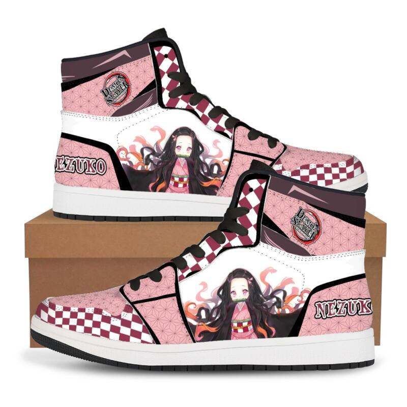 Sepatu Kustom Demon Slayer Ani - Anime Cosplay Tanjiro ulasan dan harga