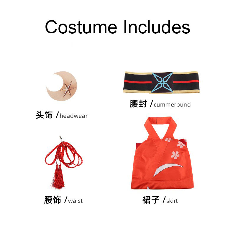 Set Kimono Cosplay Kaguya Kosm - Cosplay Anime Expo ulasan dan harga