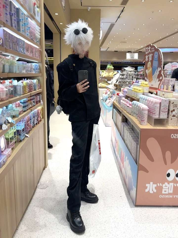 Jujutsu Kaisen 	 Satoru Gojo G - Cosplay Anime Expo ulasan dan harga