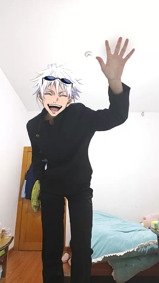 Jujutsu Kaisen 	 Satoru Gojo G - Cosplay Anime Expo ulasan dan harga