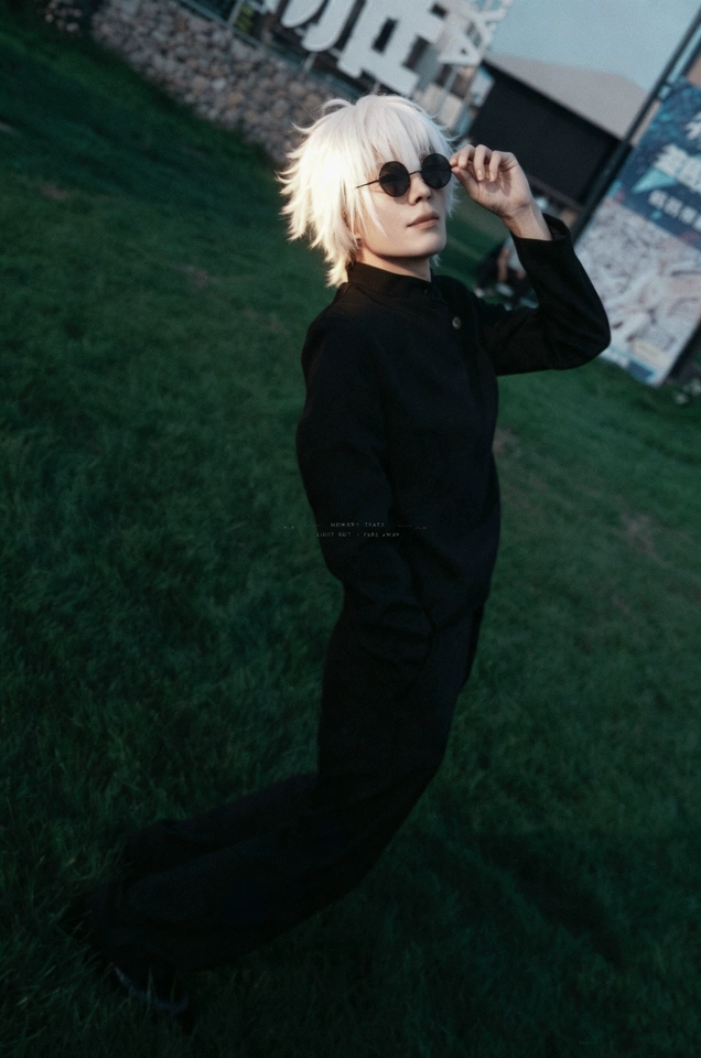Jujutsu Kaisen 	 Satoru Gojo G - Cosplay Anime Expo ulasan dan harga