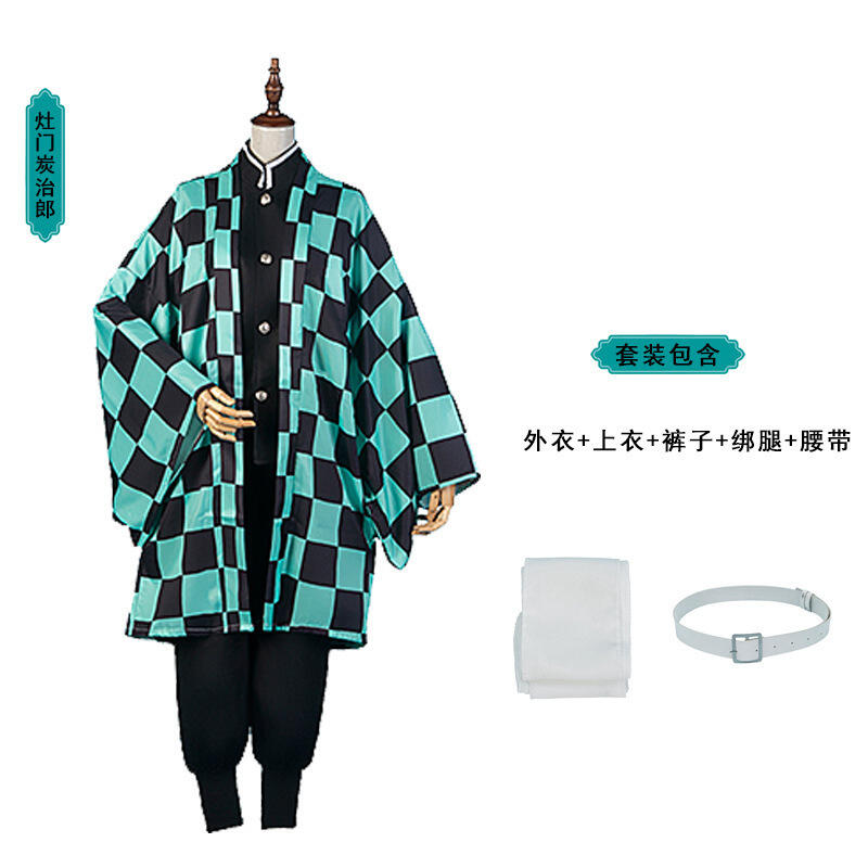Kostum Anime Kartun Demon Slay - Anime Cosplay Tanjiro ulasan dan harga
