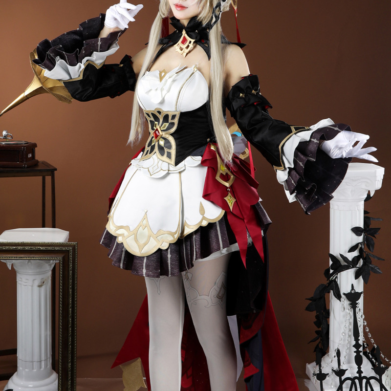 Gaun Cosplay Genshin Impact Pu - Cosplay Anime Expo ulasan dan harga