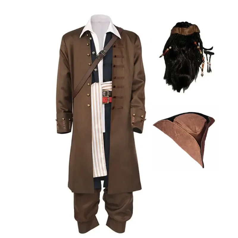 2026 CosDaddy Kapten Jack Spar - Anime Cosplay Youtube Shorts ulasan dan harga
