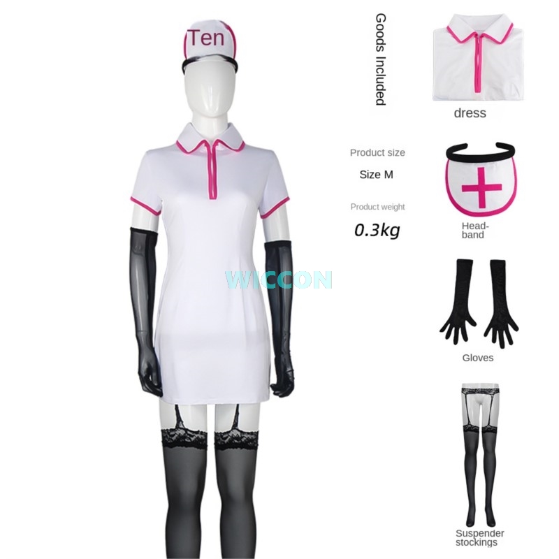 Kostum Cosplay Anime Chainsaw  - Anime Cosplay Makima ulasan dan harga