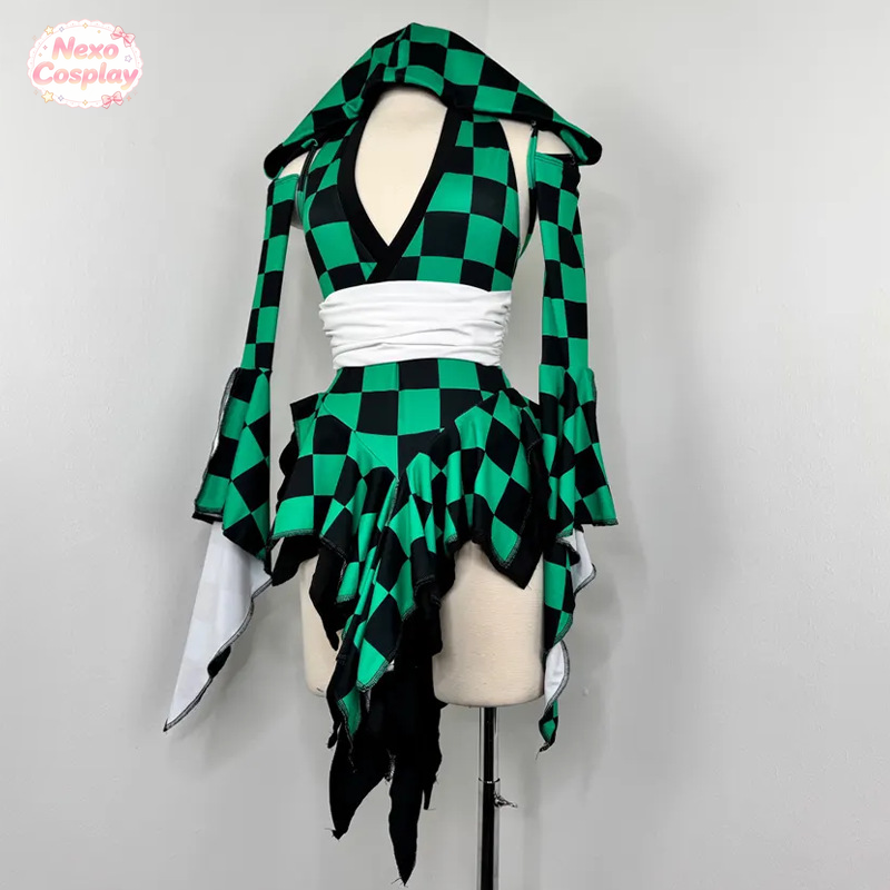 Kostum Cosplay Baju Renang Tan - Anime Cosplay Tanjiro ulasan dan harga