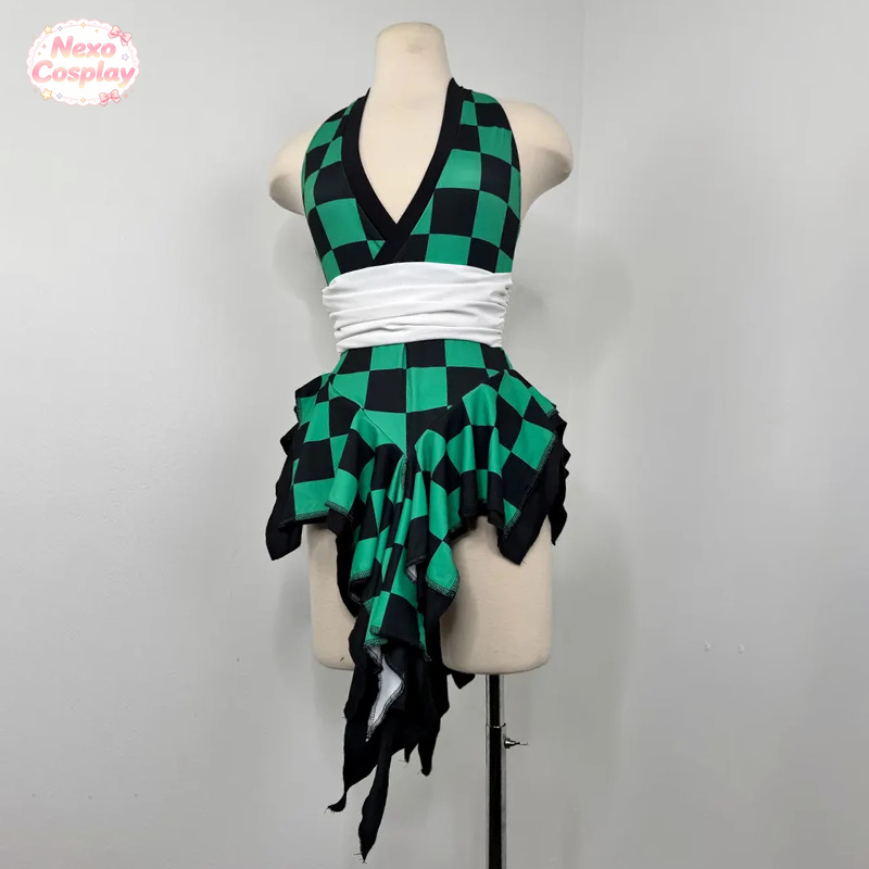 Kostum Cosplay Baju Renang Tan - Anime Cosplay Tanjiro ulasan dan harga