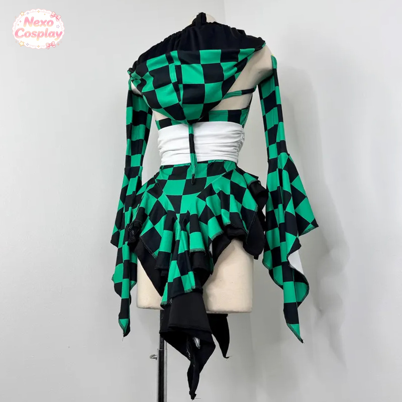 Kostum Cosplay Baju Renang Tan - Anime Cosplay Tanjiro ulasan dan harga