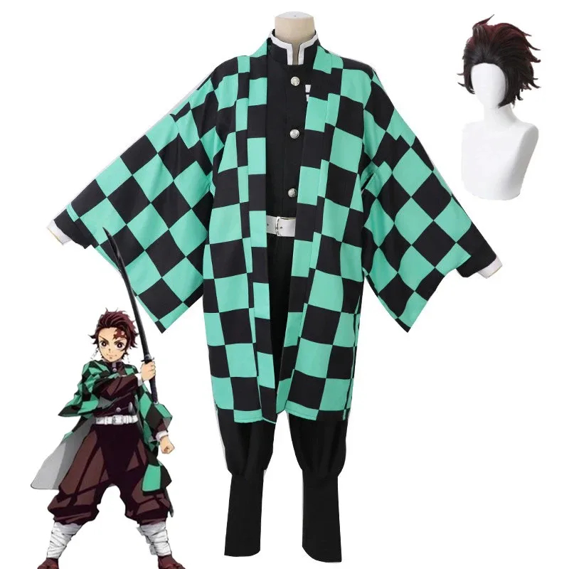 Kostum Pria Pembasmi Iblis Dew - Anime Cosplay Tanjiro ulasan dan harga