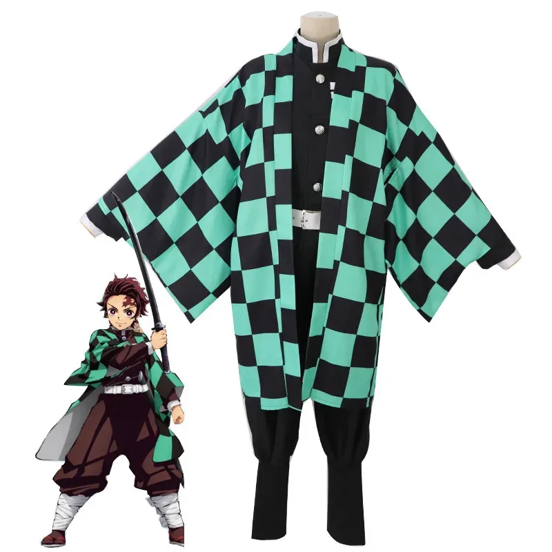 Kostum Pria Pembasmi Iblis Dew - Anime Cosplay Tanjiro ulasan dan harga