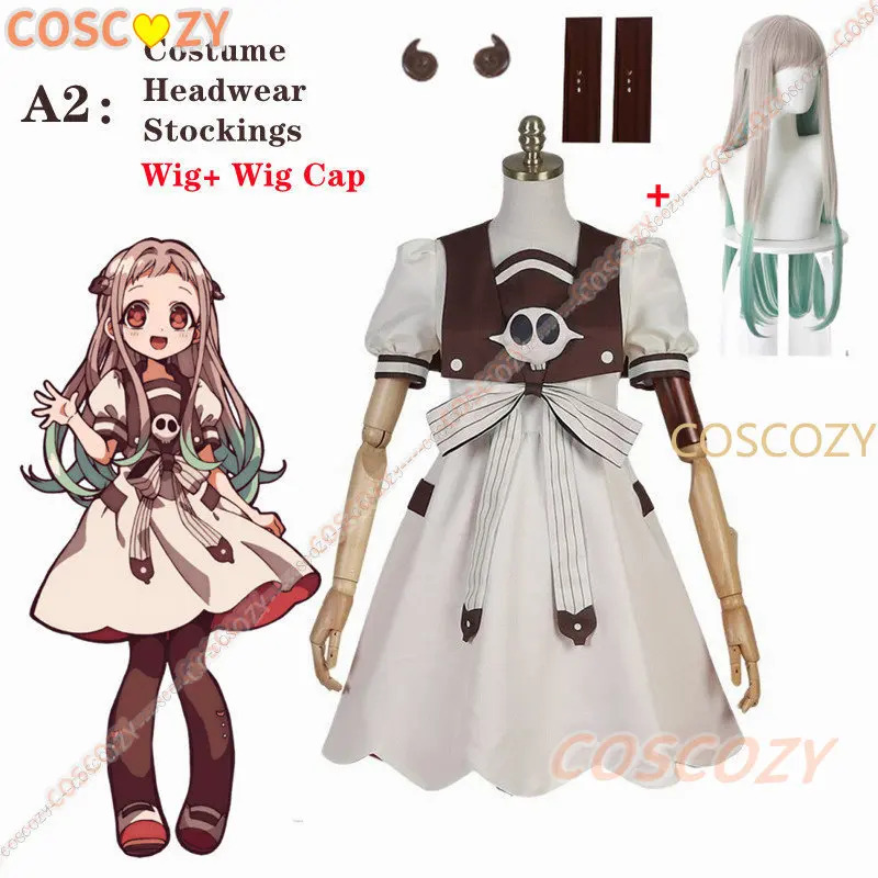 Kostum Anime Toilet-bound Jiba - Anime Cosplay Ideas Girl ulasan dan harga