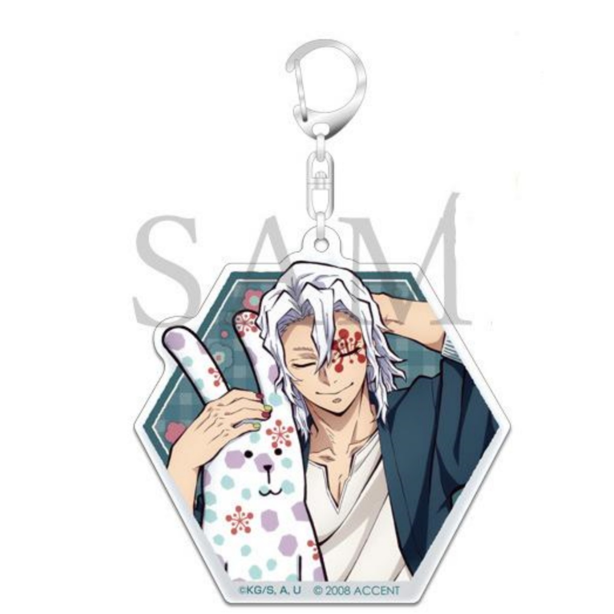 gantungan kunci akrilik demon  - Anime Cosplay Tanjiro ulasan dan harga