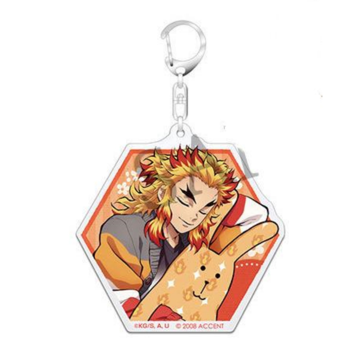 gantungan kunci akrilik demon  - Anime Cosplay Tanjiro ulasan dan harga