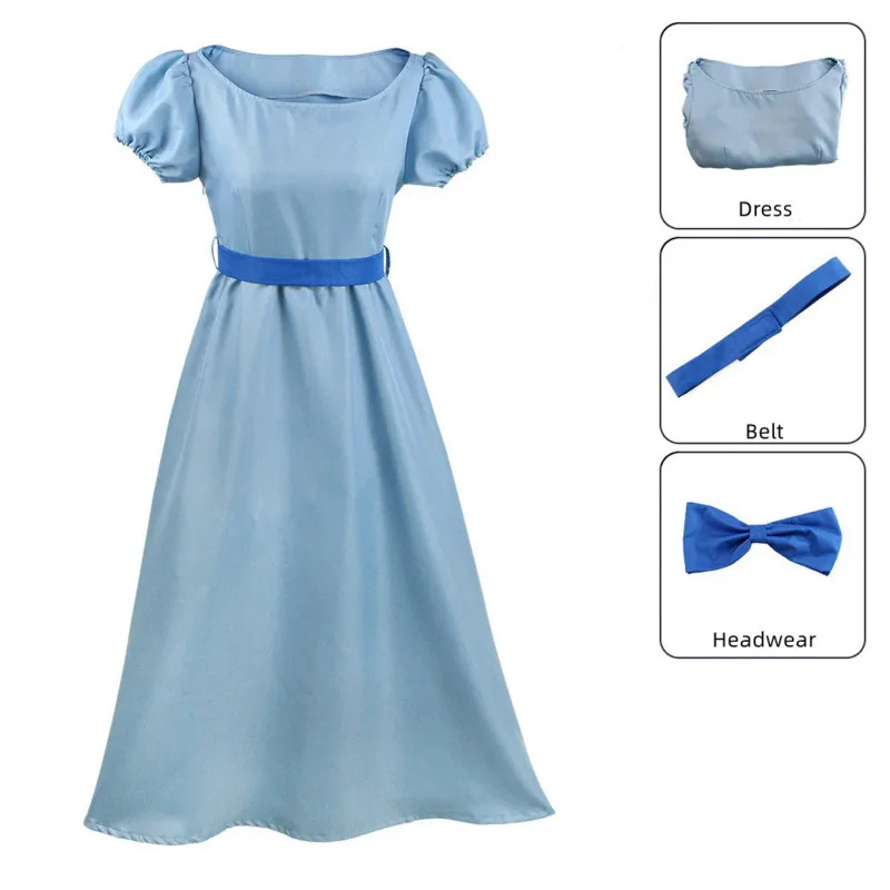Kostum Cosplay Peter Pan Wendy - Anime Cosplay Youtube Shorts ulasan dan harga