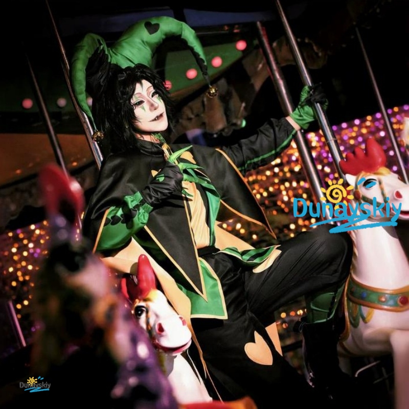 Kostum Cosplay Badut Pierrot S - Anime And Cosplay Expo 2025 ulasan dan harga