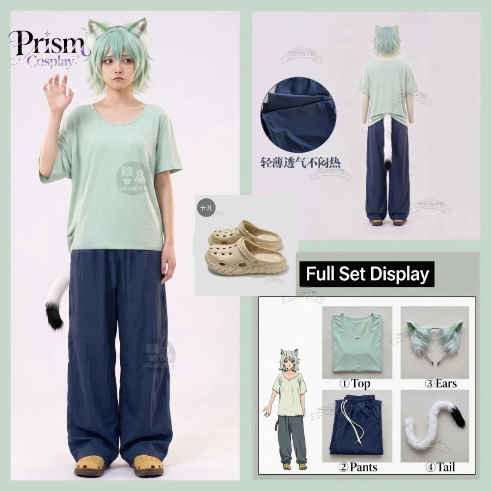 Kostum Cosplay Yani Neko Satou - Anime Cosplay Cat ulasan dan harga