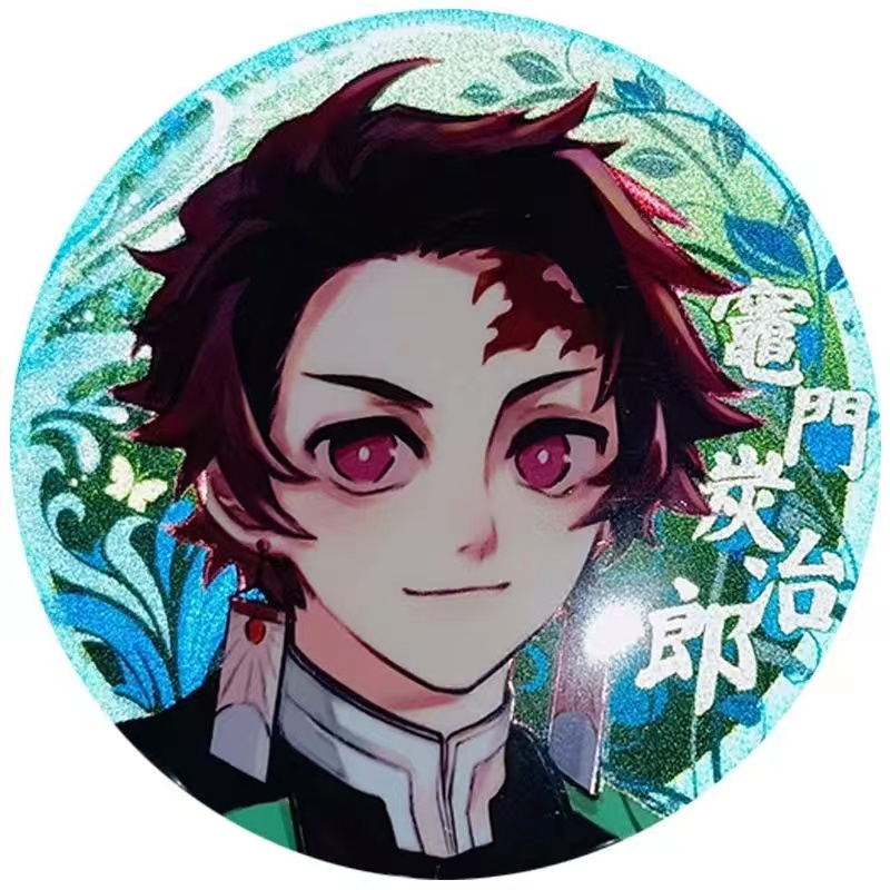 Lencana Reflektif Demon Slayer - Anime Cosplay Tanjiro ulasan dan harga