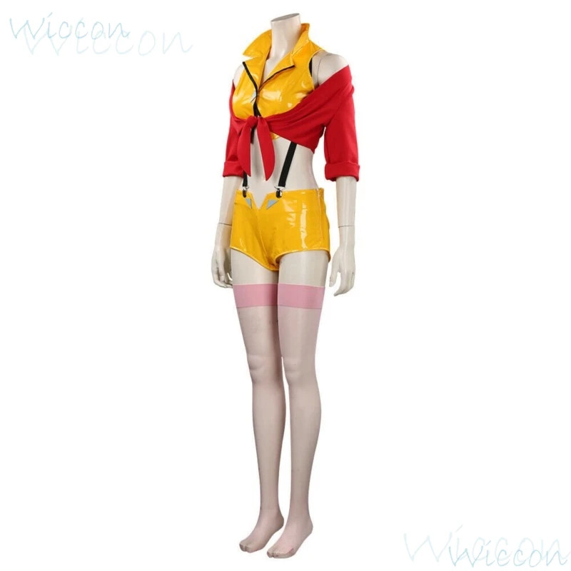 Kostum Cosplay Anime Faye Vale - Anime Cosplay Youtube Shorts ulasan dan harga