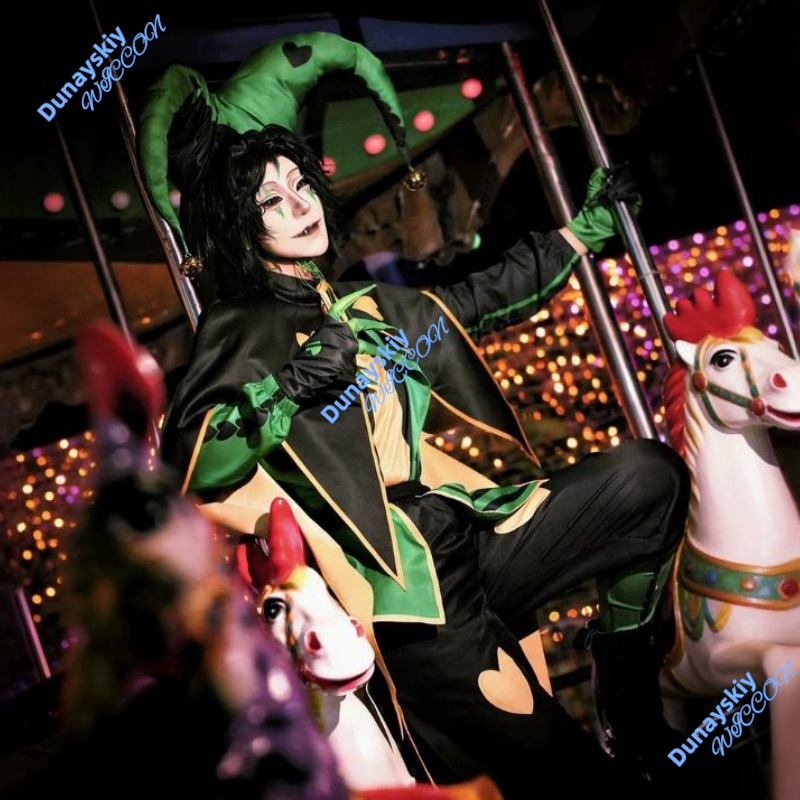 Kostum Cosplay Badut Pierrot S - Anime And Cosplay Expo 2025 ulasan dan harga