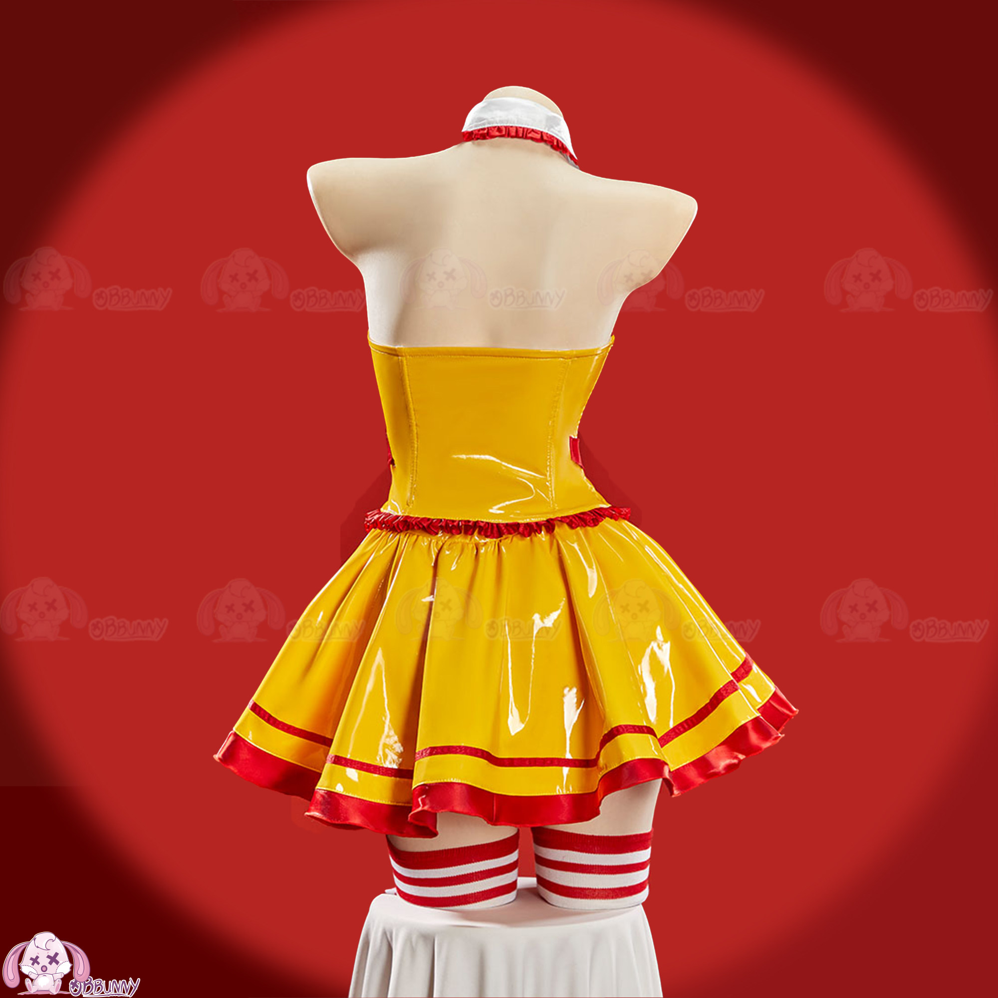 Kostum Cosplay Fanart Miku Set - Anime Cosplay Red ulasan dan harga
