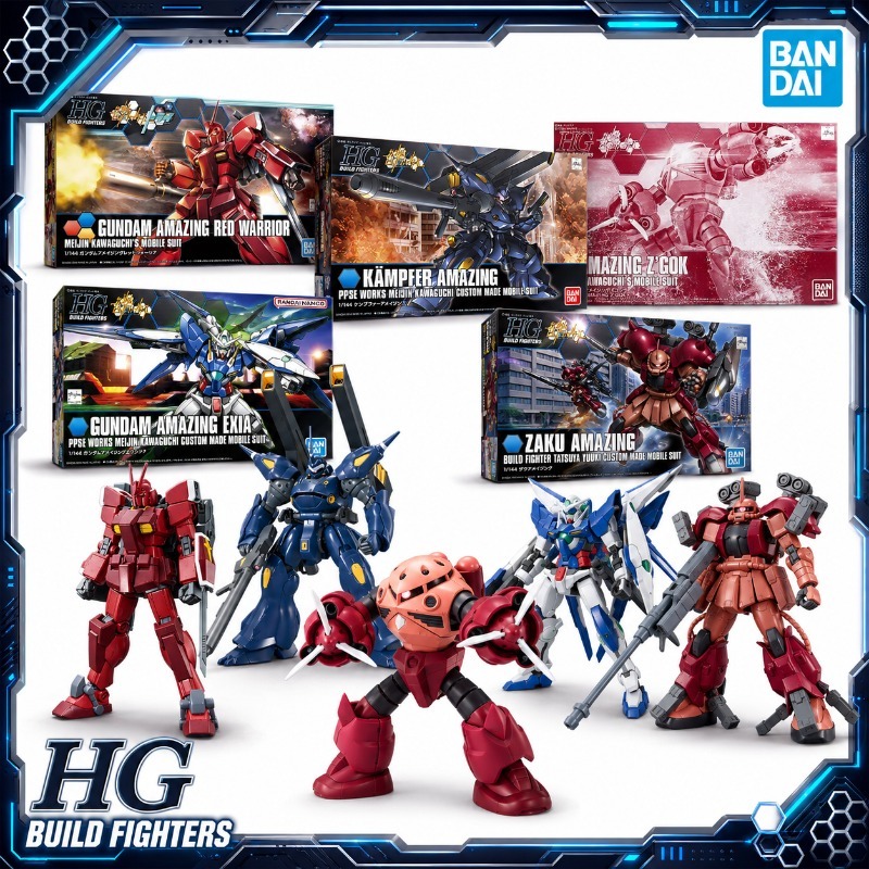 Bandai Original HGBF 1/144 Ama - Bandai Gundam Hg ulasan dan harga