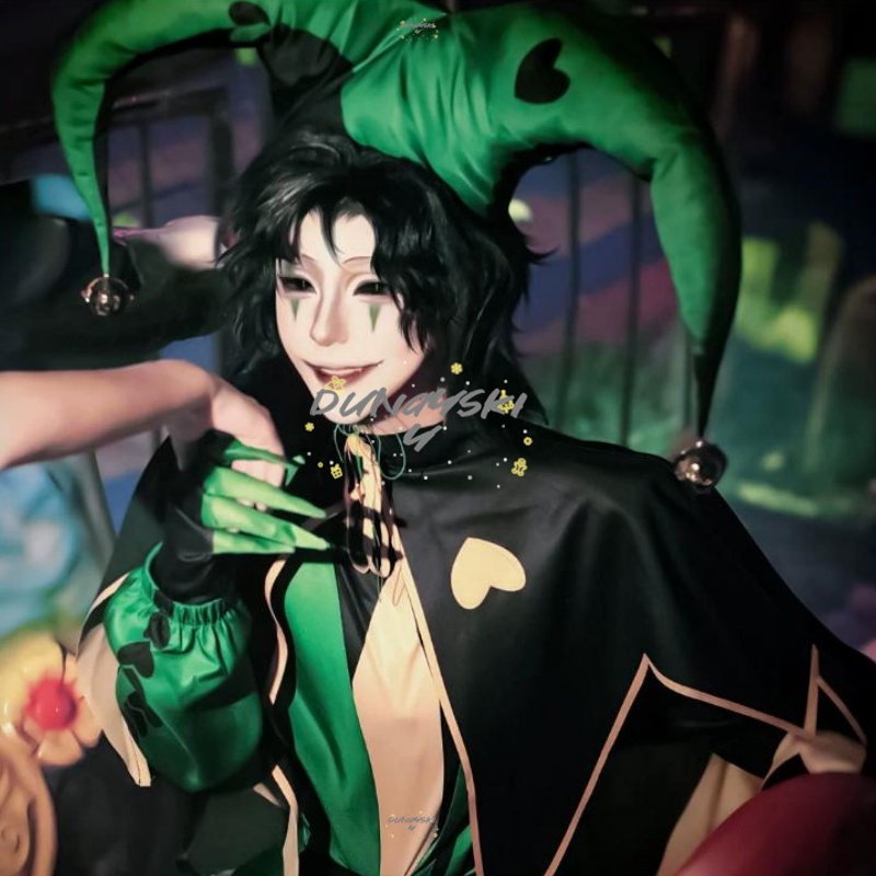 Kostum Badut Pierrot Sirkus, W - Anime And Cosplay Expo 2025 ulasan dan harga