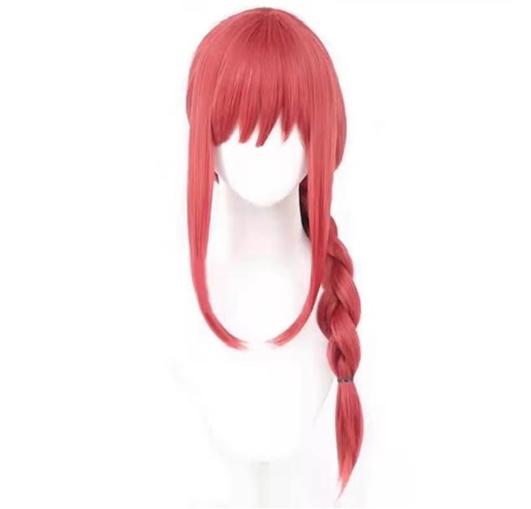 Wig Cosplay Makima Wig Pesta A - Anime Cosplay Makima ulasan dan harga