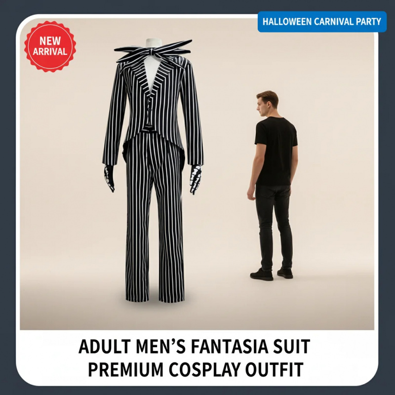 ▓ Kostum Cosplay Jack Skelling - Anime Cosplay Youtube Shorts ulasan dan harga