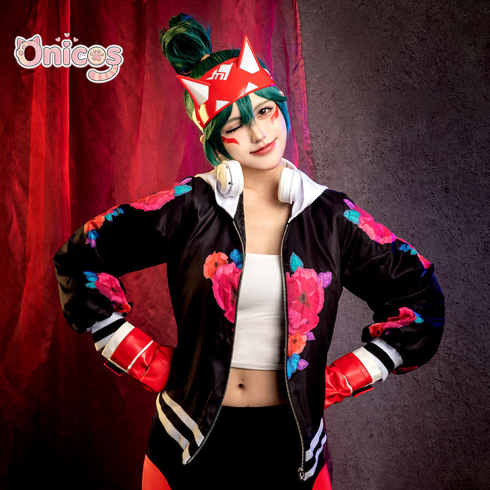 Kostum Cosplay Kiriko Overwatc - Anime Cosplay Red ulasan dan harga