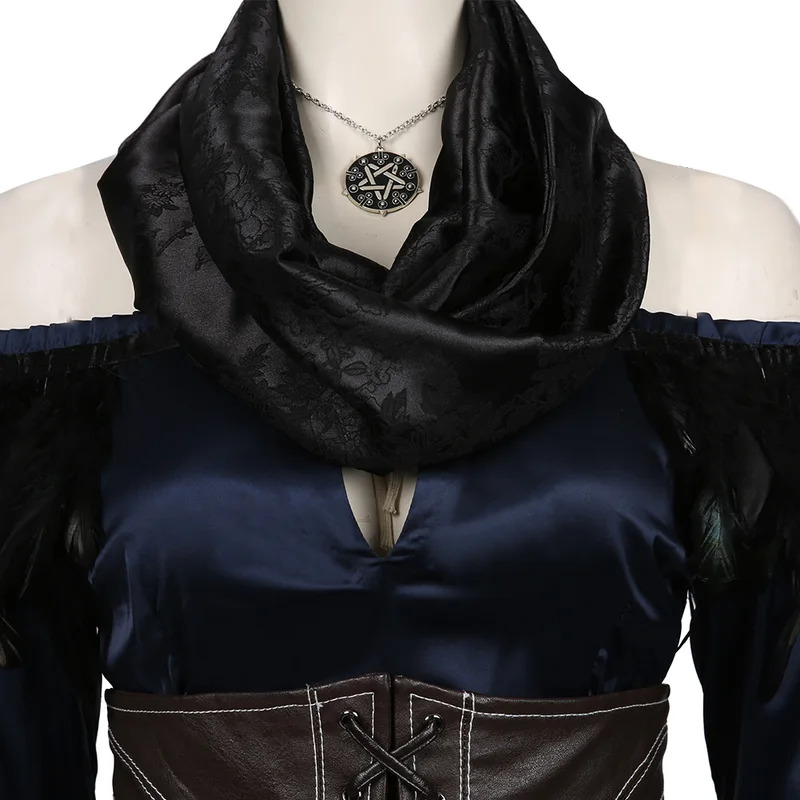 Yennefer Cosplay Fantasia Kost - Anime Cosplay Youtube Shorts ulasan dan harga