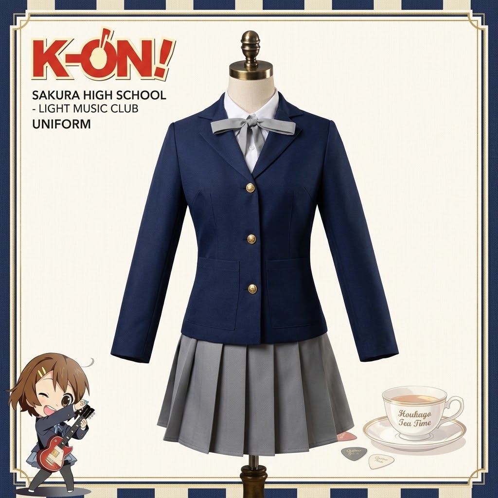 Kostum Cosplay Grup Wanita K O - Cosplay Anime Expo ulasan dan harga