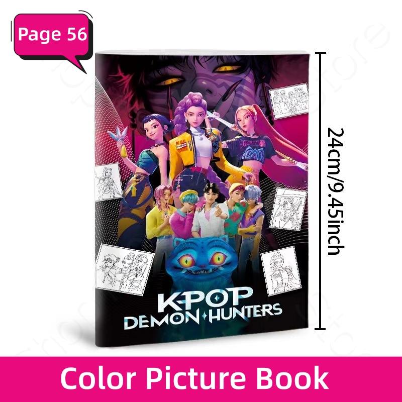 Buku Mewarnai Anime Girls Lumi - Anime Cosplay Drawing ulasan dan harga